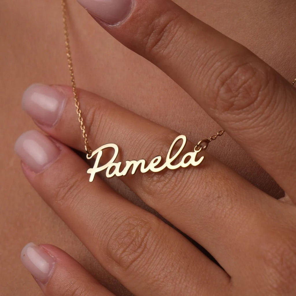 Mystic Grace Name Necklace - Ornaments Co - Silver Plating